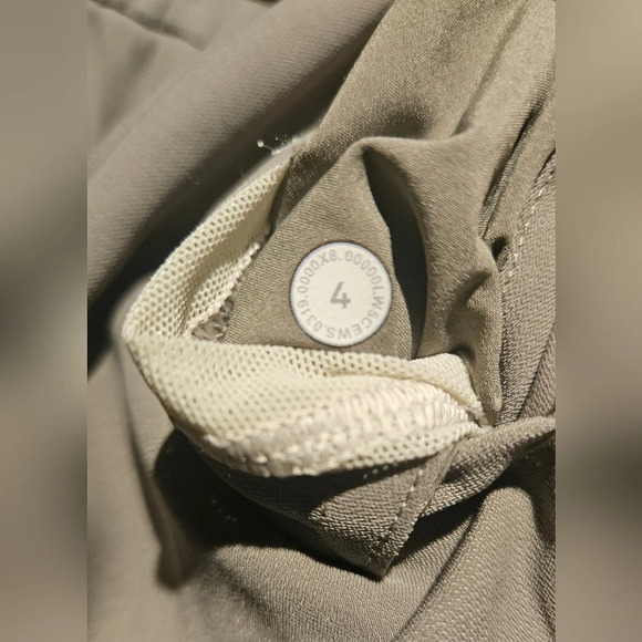 Lululemon Ready Set Relaxed Mid- Rise Cargo Pant Beige Sz 4 - Picture 6 of 11